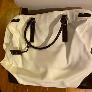 Like new Tumi all leather travel bag
